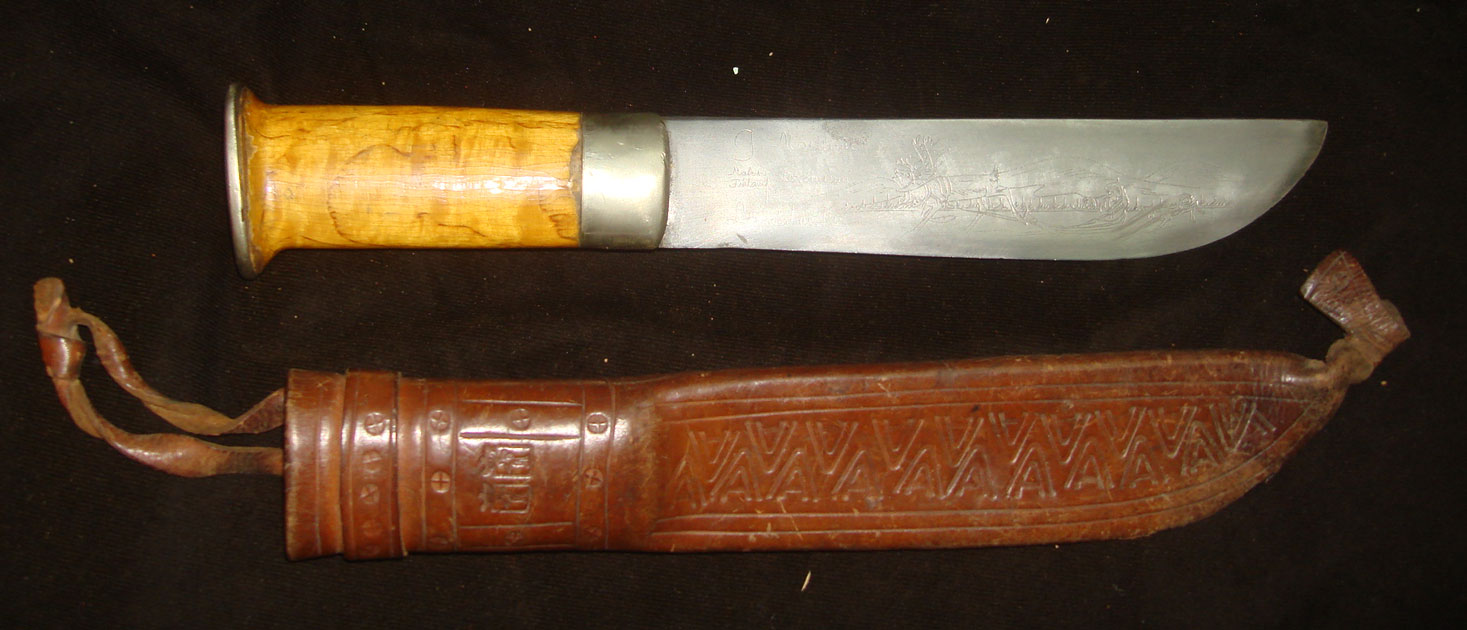 Нож лапландский охотничий, 1939-е годы